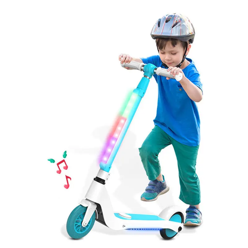 Kids Toy Kids Fat Tyre Electric Scooters OEM Wholesale Cheap 21.6V Bajaj 4 Wheel Electronic M1 Child 150W Mini E Scooter 30-40km