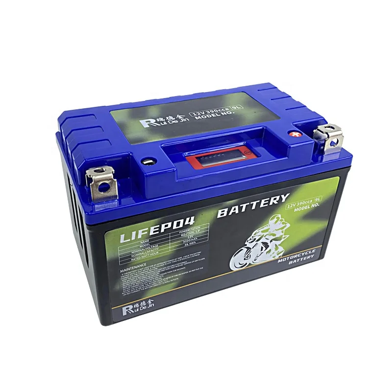 motorcycle starting battery 12V 12.8V lifepo4 battery 2Ah 3Ah 4AH 5Ah 7Ah 8A 9AH 10AH replace lead acid battery lifepo4