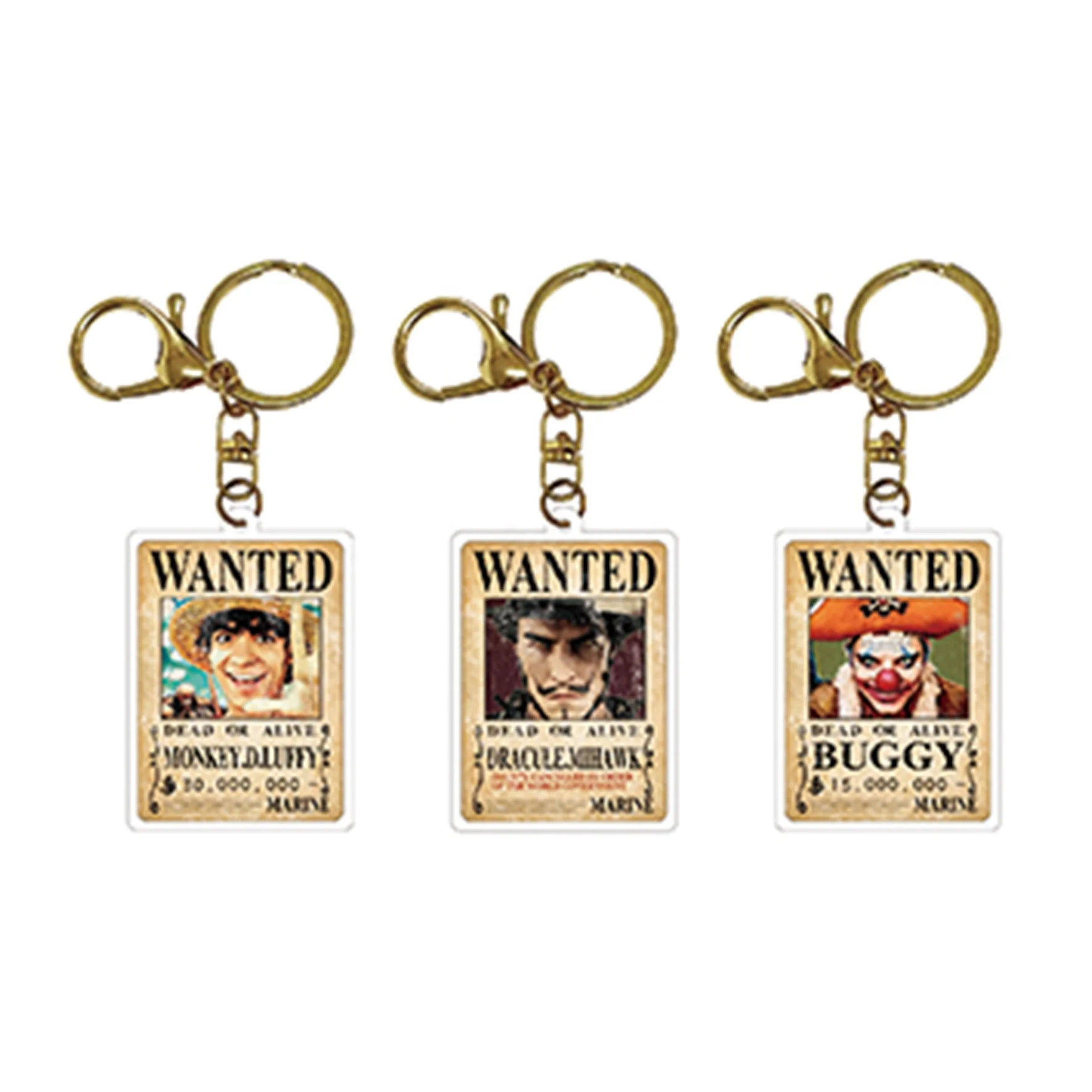 Best Selling 3D Anime  Motion Lenticular  PET Acrylic Keychain for Decors