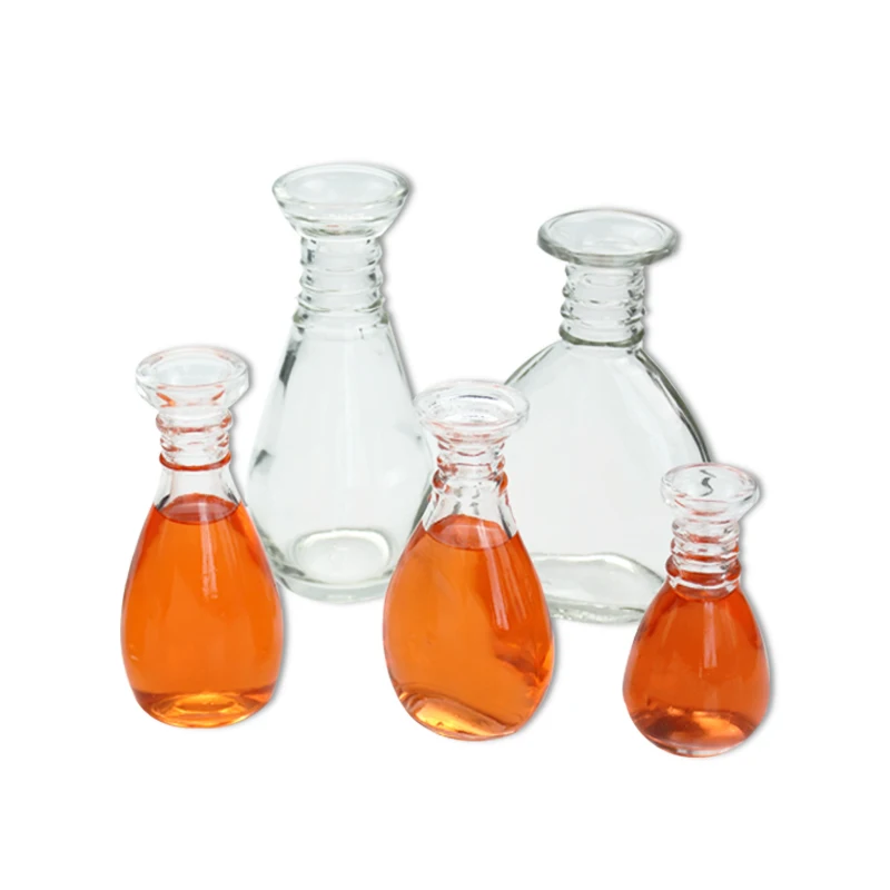 Factory Clear Glass Sand art Vase Glass Sand Painting Bottle 30ml 50ml 80ml 100ml 150ml