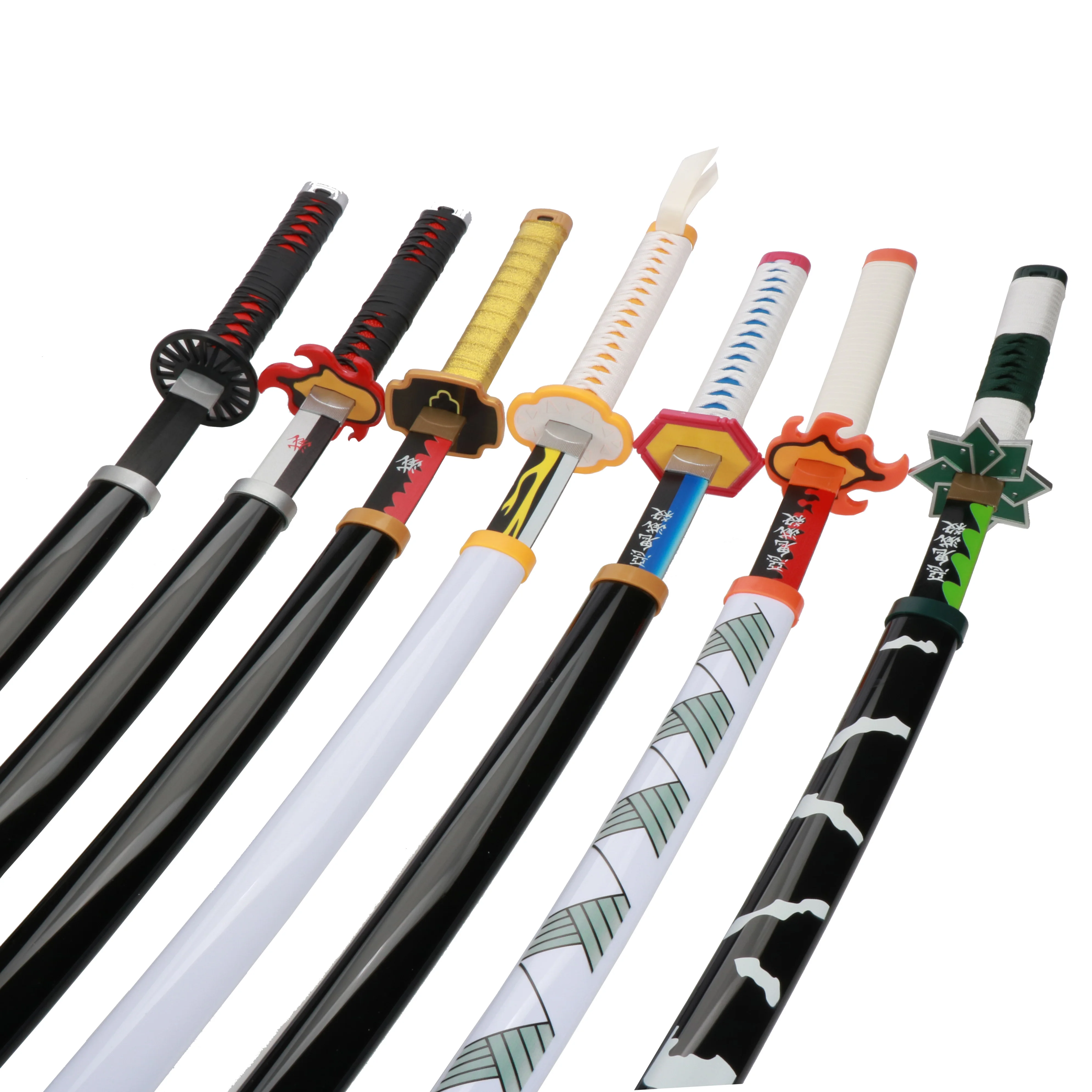 Demon Slayer Katana Role-playing Toy Sword Cosplay Weapons Props 104cm/41inch 1: 1 Restoration