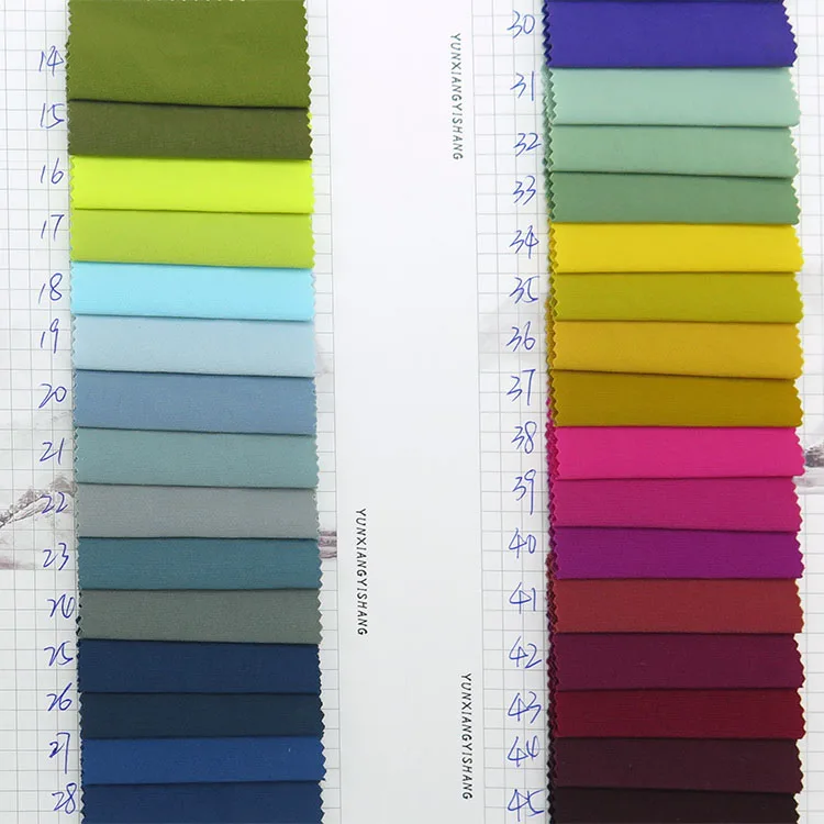 160D nylon elastic mountaineering fabric shorts sweatpants fabric nylon four-sided stretch jacket mountaineering fabric