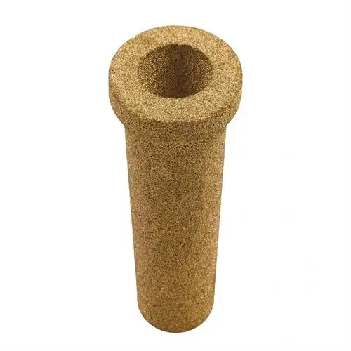 OEM Sintered For Bronze Element For Compressed air filters For Replacement Particulate Fuel Filter Element Pore Size 40um