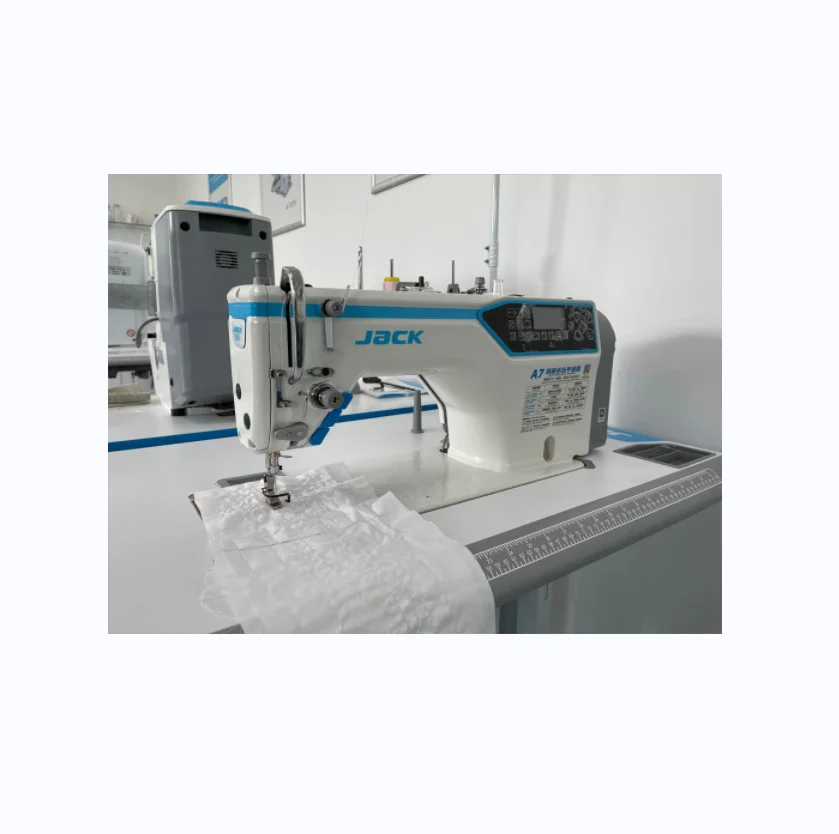 High Speed New JACK A7 Computerized Lockstitch High Overlapping Ratio Industrial Sewing Machine for sale