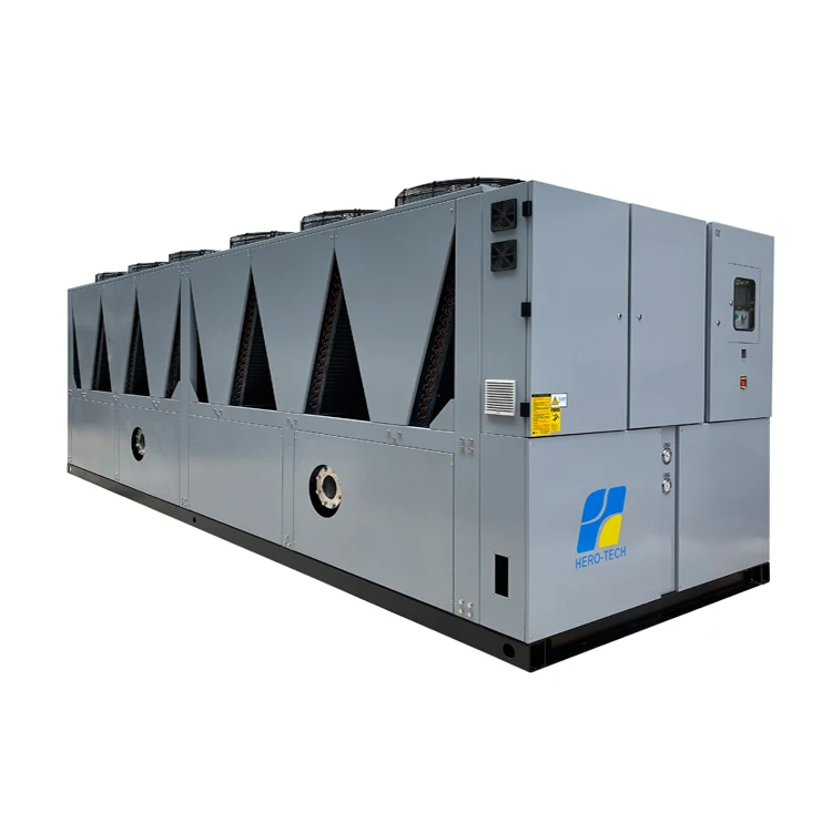 120hp -30C  90.4kw glycol water air cooled screw water chiller