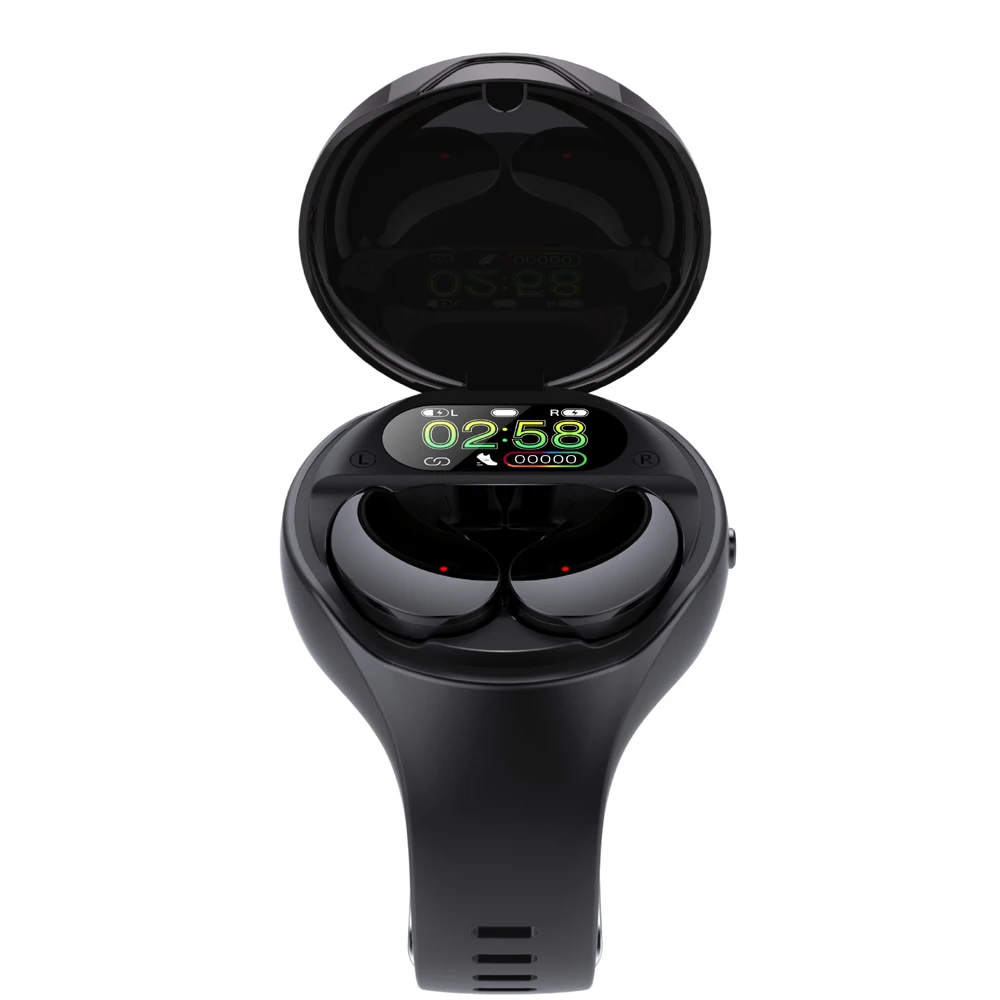 New arrival wireless earbuds in smart watch TWS earphone mini headphone in ear
