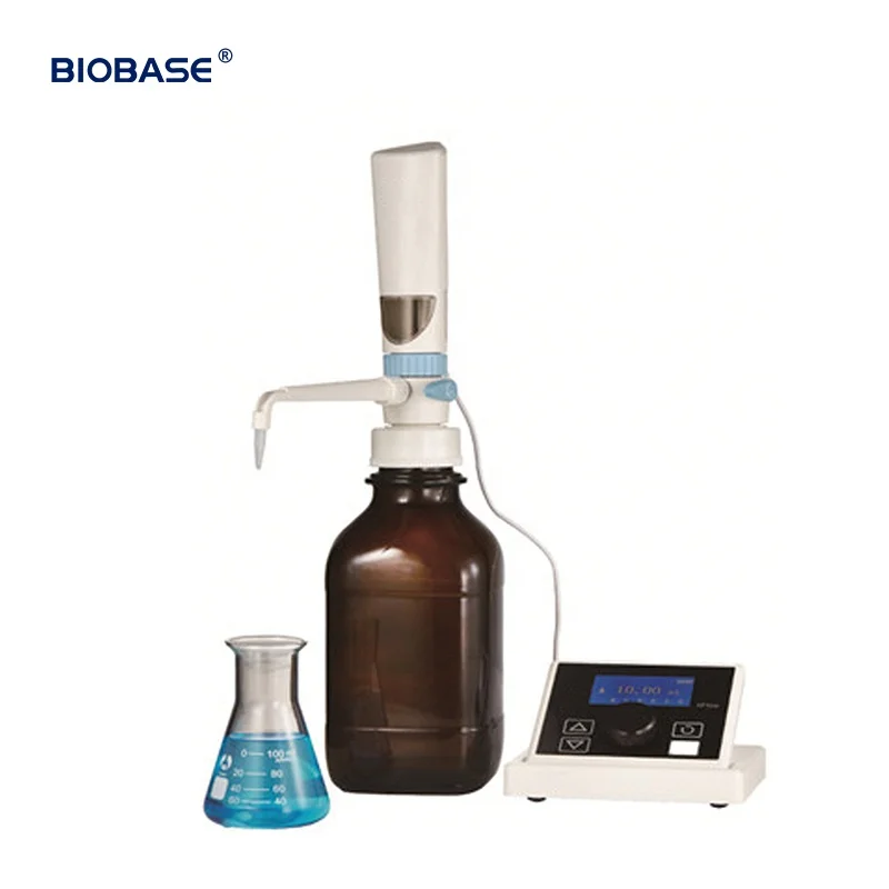 BIOBASE China Electronic Bottle-Top Dispenser with Motor operation Bottle-Top Dispenser for Lab hospital clinic school
