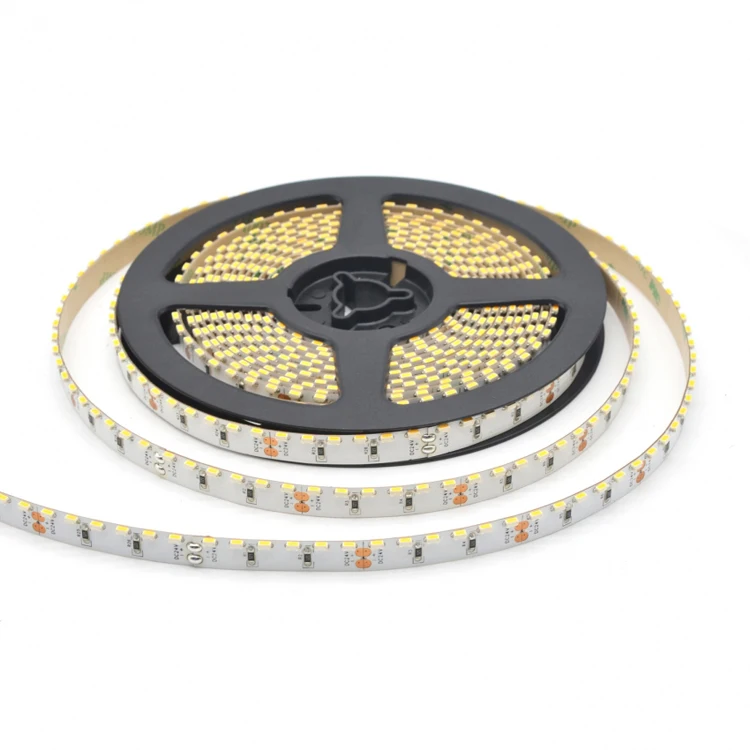 156 LEDs 16W DC24V Side -view Smd Side Emitting Side-illuminated Warm White Pure White High Lumen 3014 SMD Led Strip Lighting