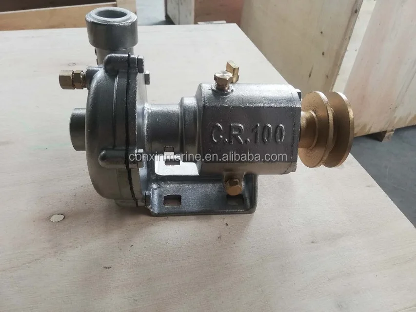 CR100 CR125 CR150 CR200 motor driven pulley type stainless steel marine electric diesel engine spare parts sea water pump