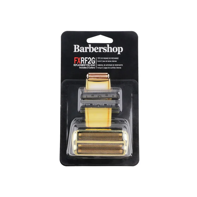 For Babyliss FX02 Haircut Brightener Dual Mesh Set Replacement Steel Blade Set Replaceable Cutterheads Assembly Accessories