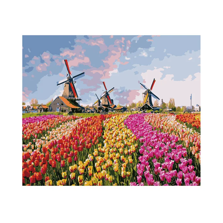 Ideal Gift Professional Canvas Oil And Tempera Painting For Beginners