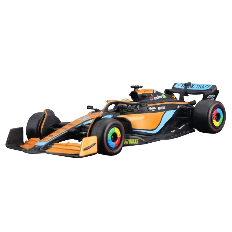 Высококачественная 1:43 2022 Mclaren F1 MCL36 литая из сплава машина #3 Daniel #4 Lando имитационная металлическая с игрушкой Helemet для дисплея