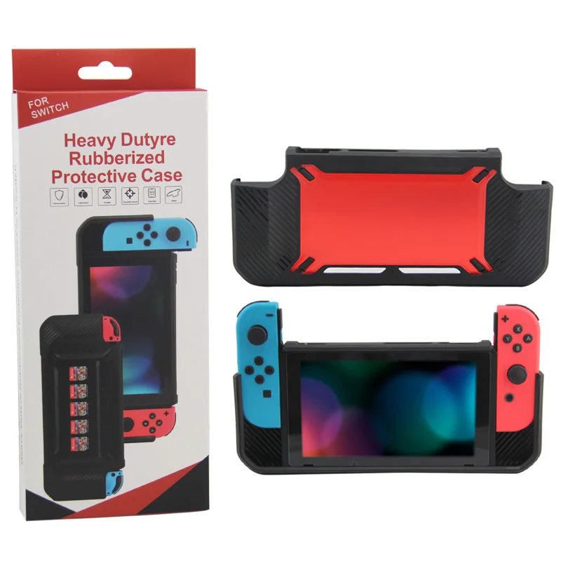 Многофункциональный чехол-накладка из ТПУ для Nintendo Switch