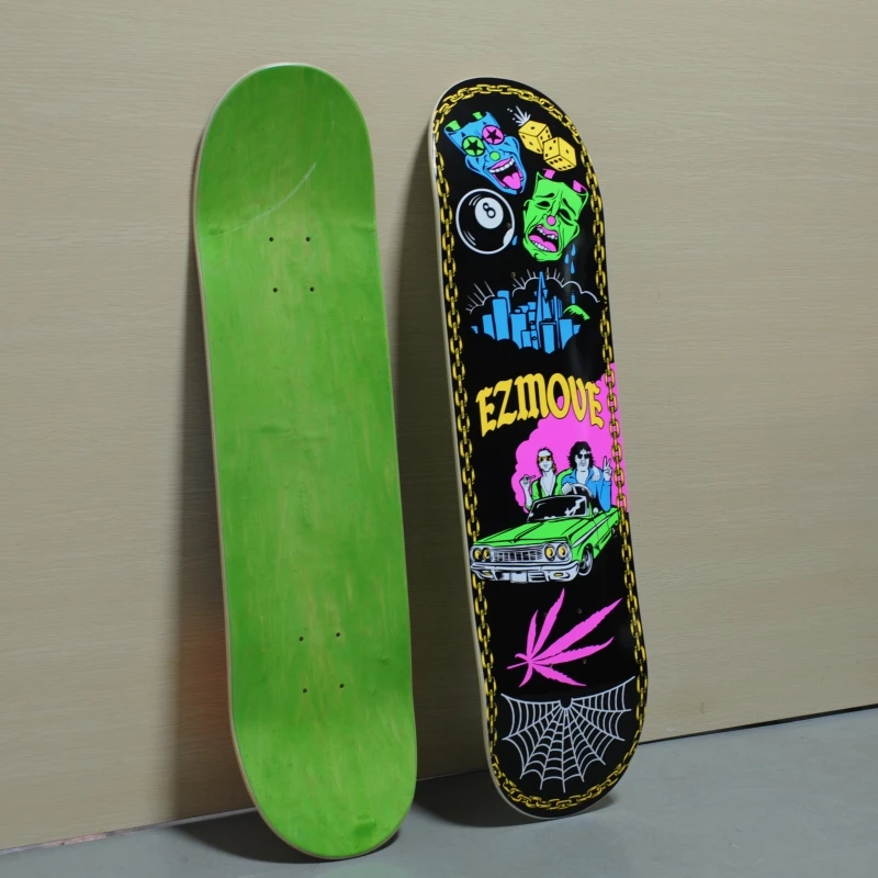 Производитель YAFENG 7 25 8 индивидуальная доска для скейтборда взрослых Patinetas 7-слойная канадская твердая