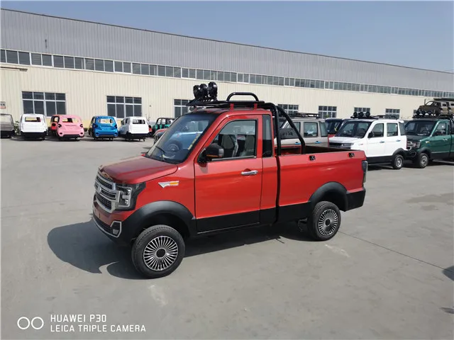  Легкий вес взрослого 2-местный мини электрический Pick up Грузовой автомобиль Прицеп Задние