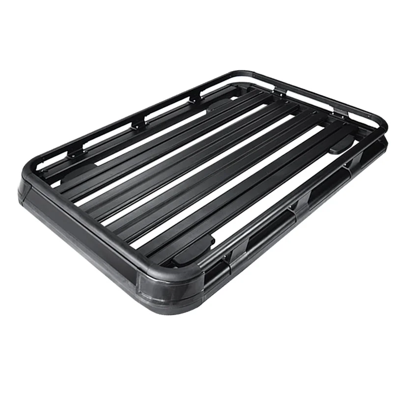 Car Roof Luggage Frame SUV Car Aluminum Alloy Roof Luggage Frame Off-road Travel Basket Universal Roof Frame