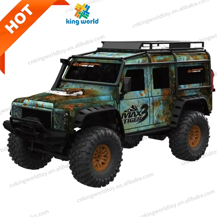 KW HB ZP1001 1/10 автомобиля 2 4 г 4WD RC автомобиль ретро светодиодный свет RTR пульт дистанционного управления детские игрушки Новогодние подарки