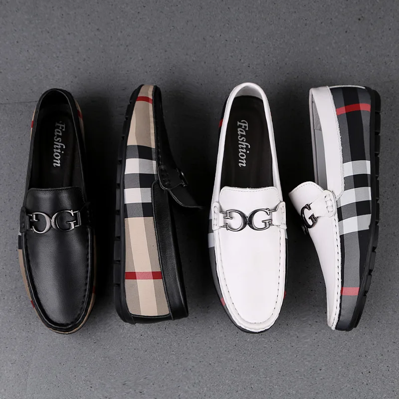 
Loafer Men Italian Formal Dress Genuine Suede Cow Leather Boots Shoes Casual 