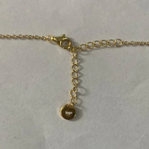 Custom designs jewelry herringbone snake cross bead chain necklace bracelet logo tag mold  & laser logo