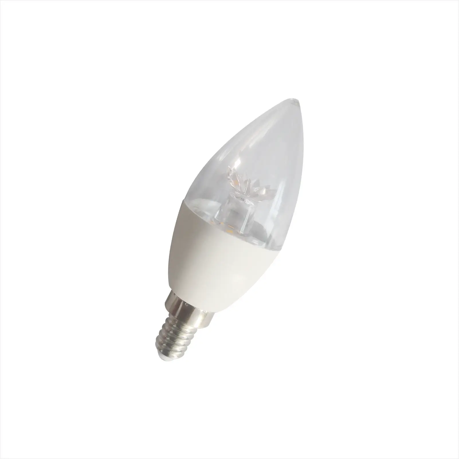 LED Candle Bulb Lamp CA37 3W 5W 7W PC Cover Fire Flame Candle Bulb Energy Saving Lamp Replacement