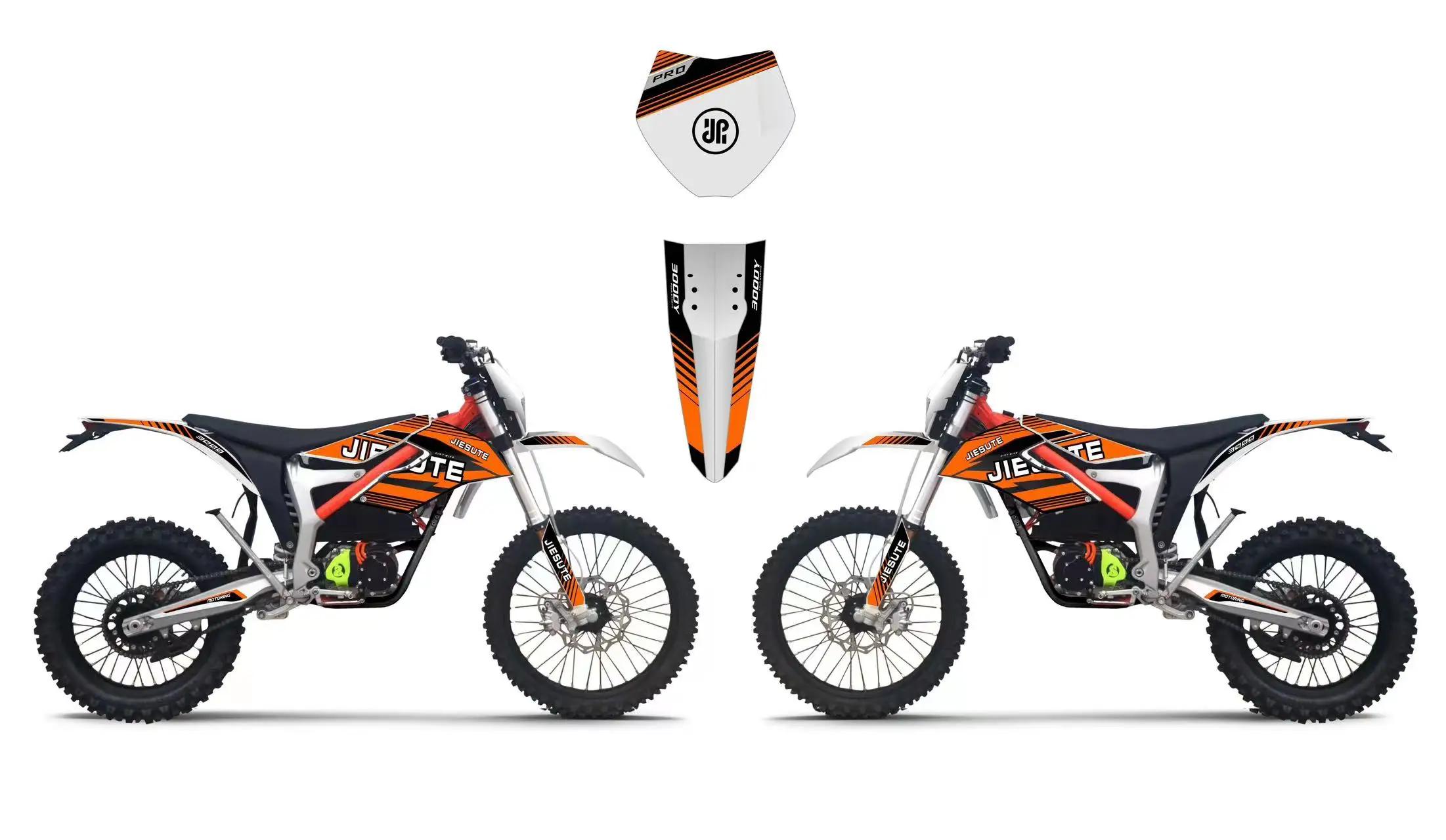 CHONGQING JIESUTE 2023 NWE New Designed Dirt Electric Bike Off-Road 72V Ebike Powerful Mountain Bicycle Motorcycle