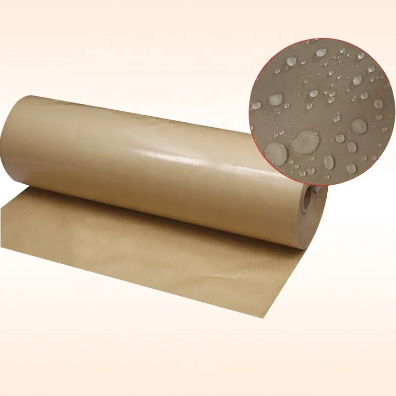 Food packaging use water resistant kraft qualified PE coated paper