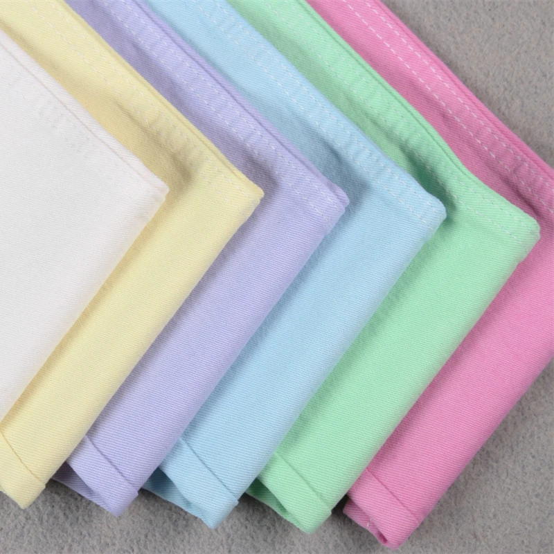 9.7OZ Prepare For Dyeing White Denim Fabric RFD Jeans Fabric Fro Garment Dyeing