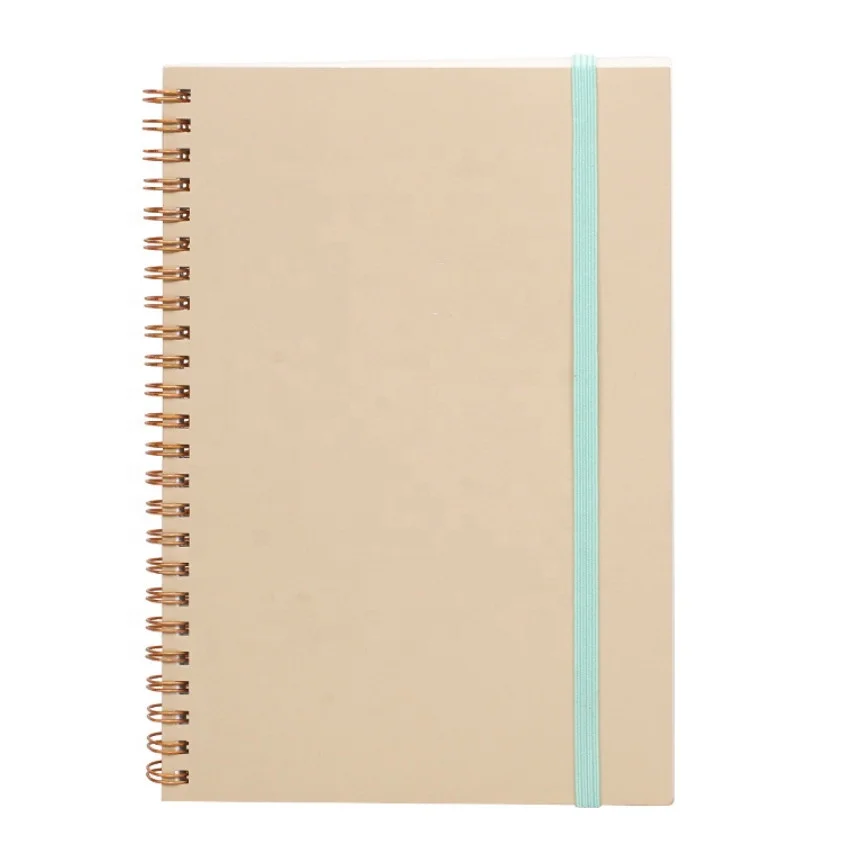 Wholesale Semanal Diaries Custom Notebook A5 Spiral Planner