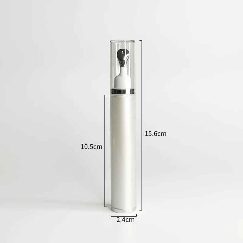 15ml Serum Syringe Eye Cream Airless Bottle Airless Bottle With Applicator for Eye Cream Eye Cream Roller Ball Airless Bottle