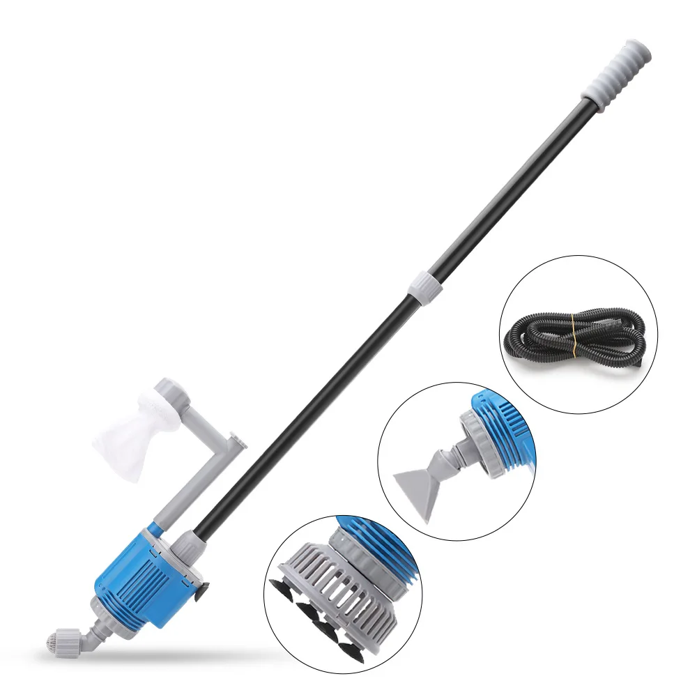 Hot sale Aquarium Cleaning Tools Fish Tank Cleaner Kit Multifunctional Long Handle Fish Tank clean set