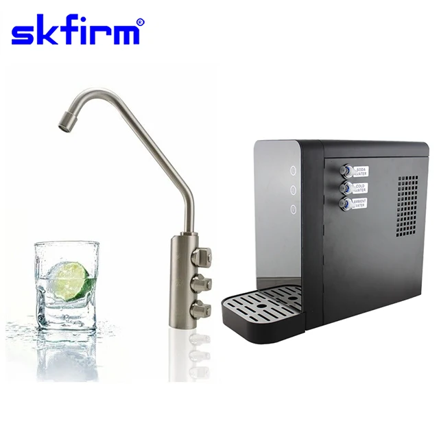 CO2 gas carbonator cold water chiller DIY soda water sparkling water under sink with 5 way faucet