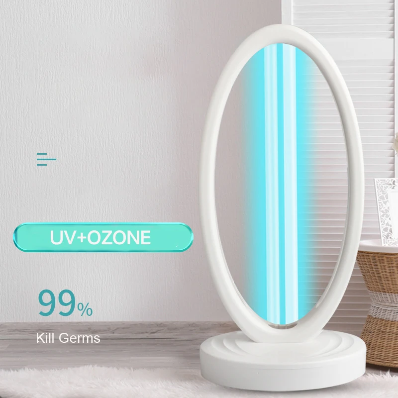 Portable 36W 220V Remote Control Killing Mites Ultraviolet Sterilization Light Germicidal UV Lamp with Base
