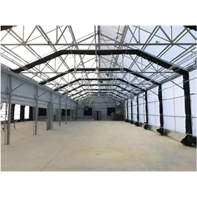 Commercial Used Blackout Greenhouse With Auto Light Deprivation System For Growing Hemp/Herbs