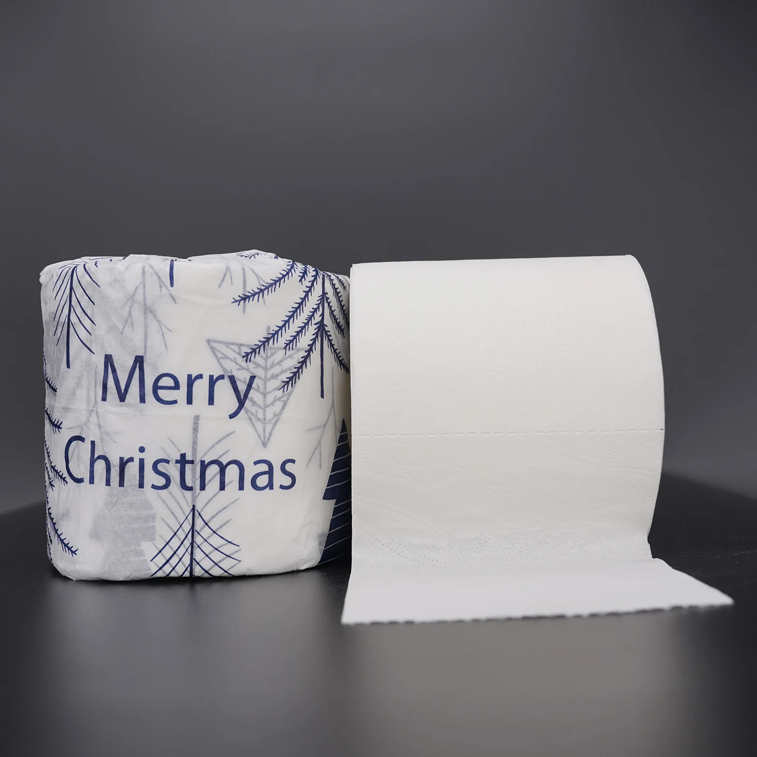 Bamboo Paper Rolls Tissue Paper Natural Material White Bathroom Toilet Paper (1600550182336)