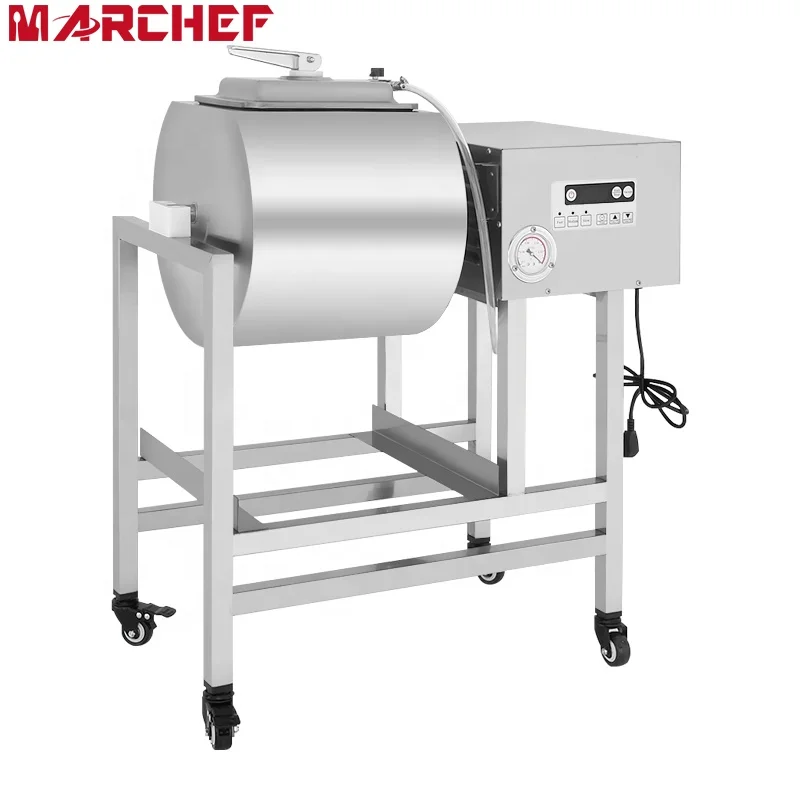CE Free standing electric automatic swelling meat marinating vacuum pickling machine