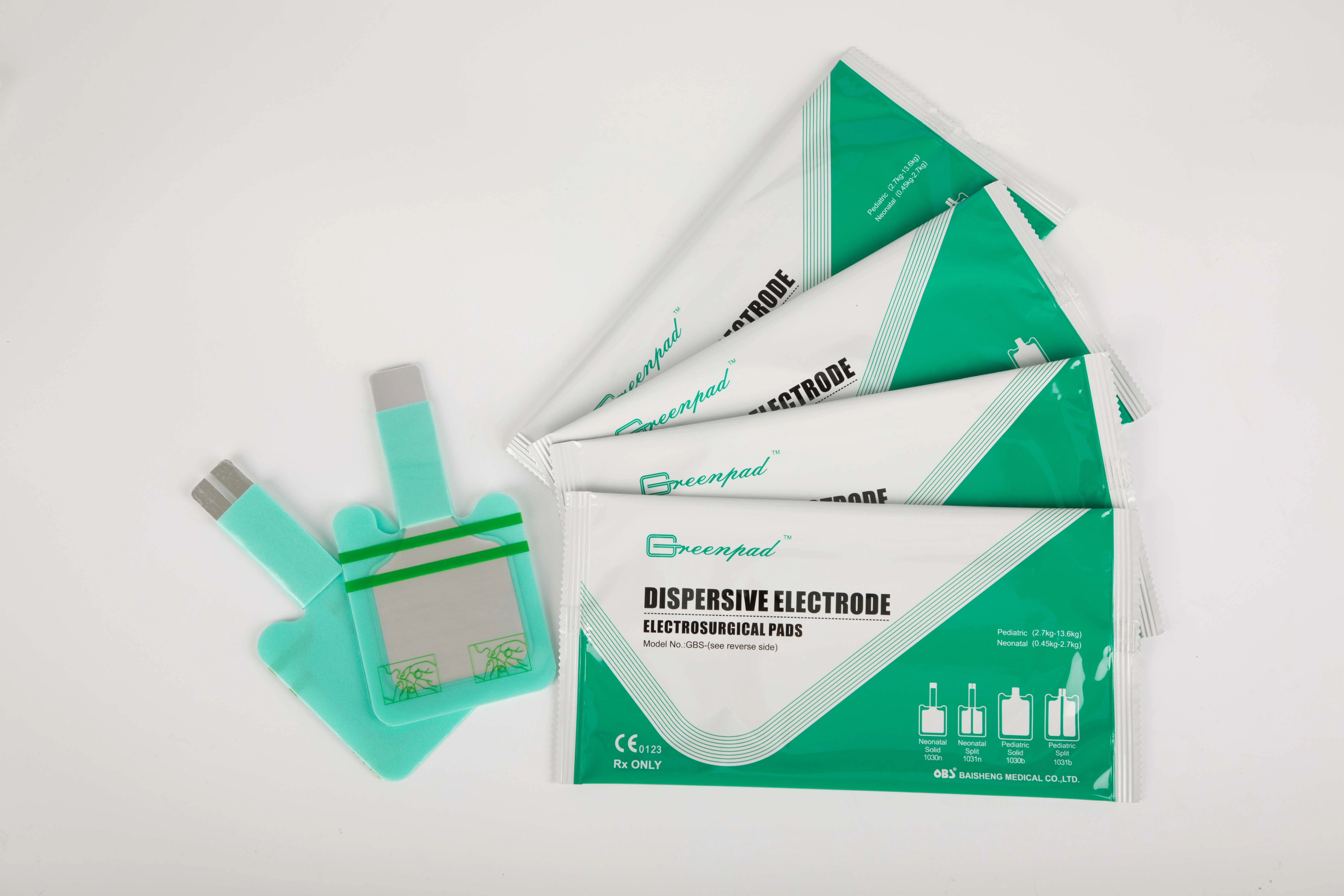 Disposable Surgical Medical Electrosurgical Grounding Pad Electrosurgical Pad Negative Plate