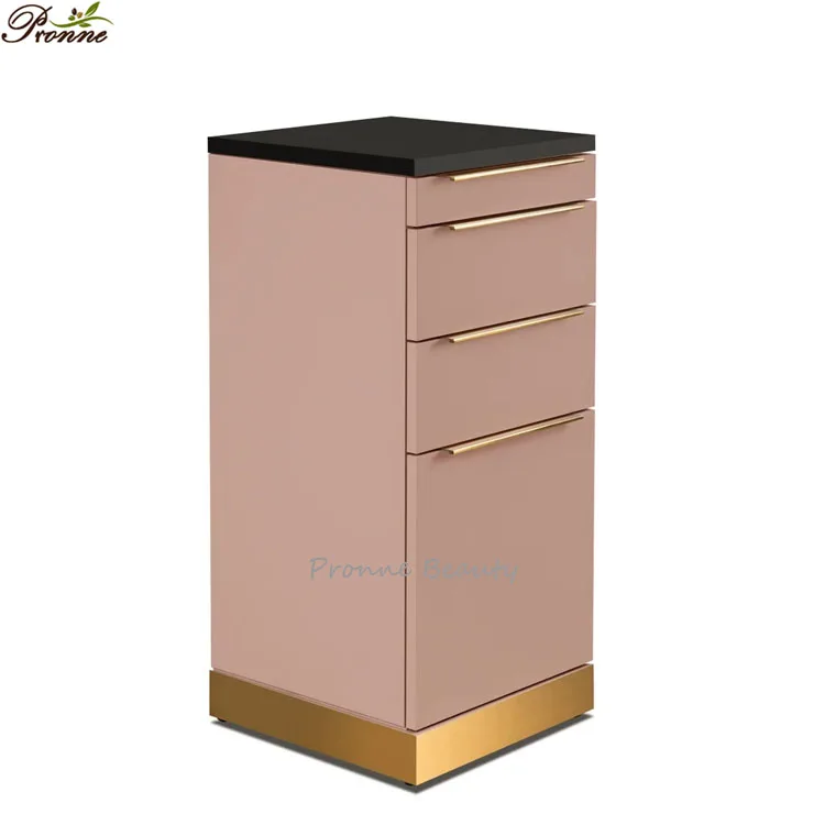 luxury hair salon barber shop wooden modern spa trolley/salon trolley cart for sale