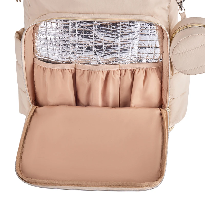 Worthfind Multifunctional Waterproof Caddy Organizer Fashion Dad Price Diaper Backpack Mummy Bag