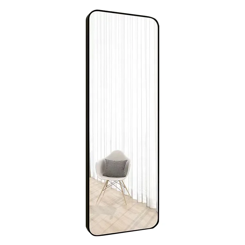 New Design Full-length mirror with hanger rotate upright bedroom household dressing fitting mirror Floor mirror