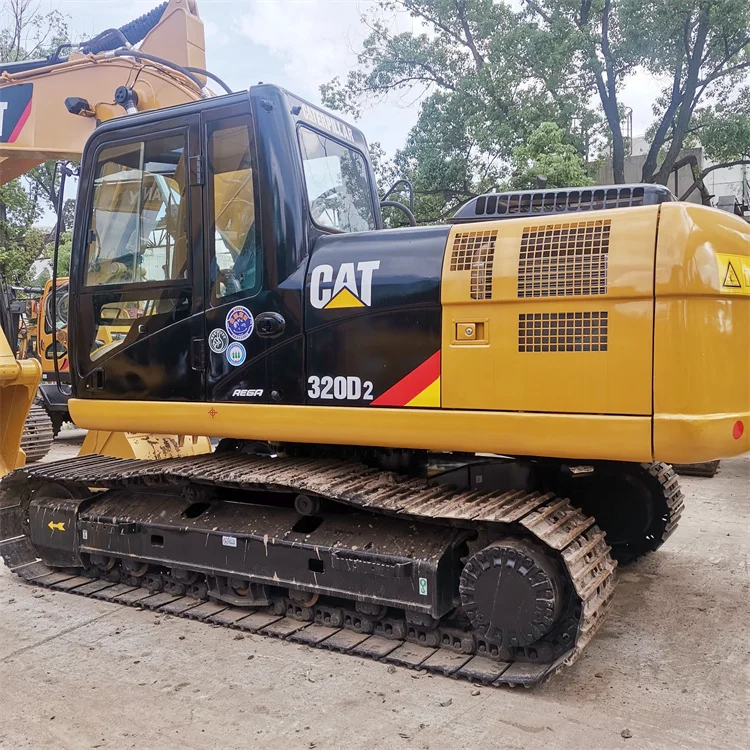 Hot selling original Japan  2022 year 20 ton used excavator cat320 cat320D excavator for sale in Shanghai