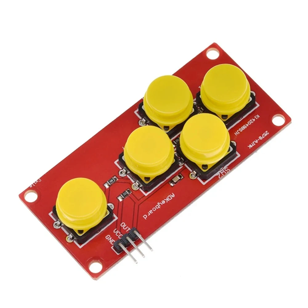 AD Keyboard Simulate Five Key Module Analog Button for  Sensor Expansion Board