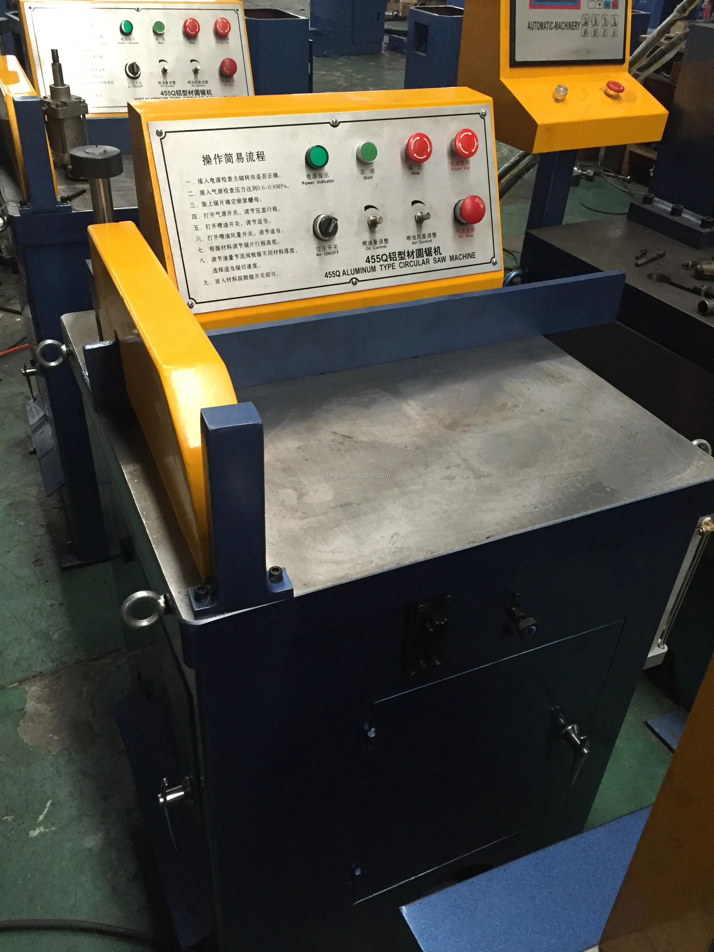 
HWJ-L455 copper tube cutting machine and automatic aluminum profile cutting machine china manufacturer 