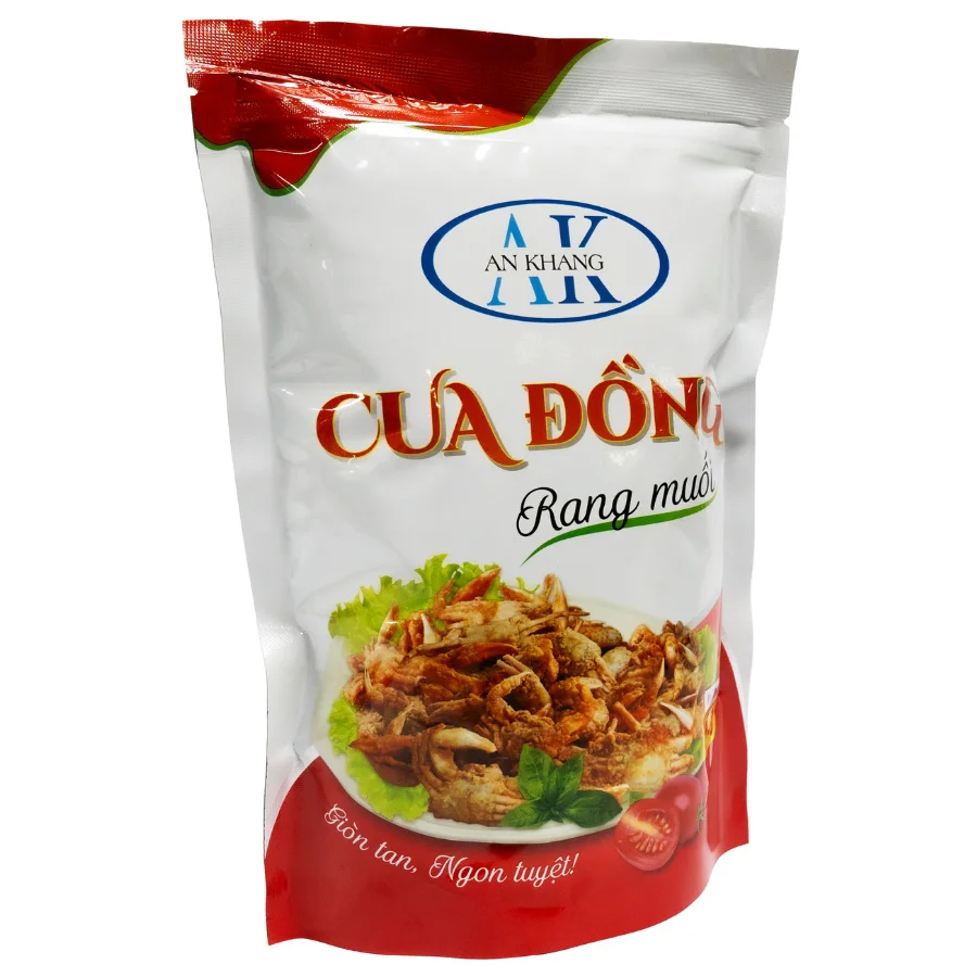 High-Tech High Quality Unique Taste Salted Fried Field Crab HACCP Certification Carton Box Package From Vietnam Manufacturer