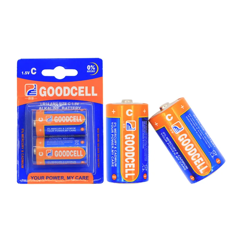 Super Alkaline battery C Size 1.5v LR14 AM2 Alkaline Battery