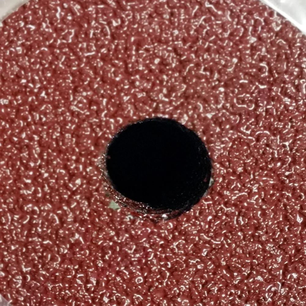 Aluminum oxide abrasive fiber disc for polishing blending edge furniture wood car paint fibre foam disco disk