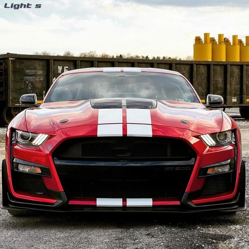 Facelift upgrade PP Material Bodykit Body Kit For FORD MUSTANG 2015-2017 FRONT BUMPER FULL SET