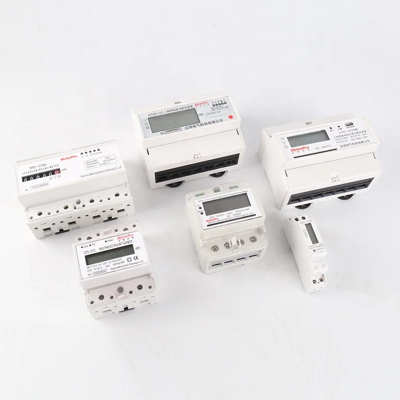 METERPRO single phase smart DIN rail energy meter with RS485 MODBUS-RTU