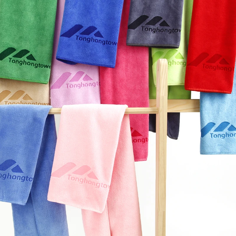 Knitting Embroidery Sport Towel Golf Yoga Ice Sweat-Absorbent Silk Outdoor Cooling Towel Cold Feeling Running Fitness Gym Towel
