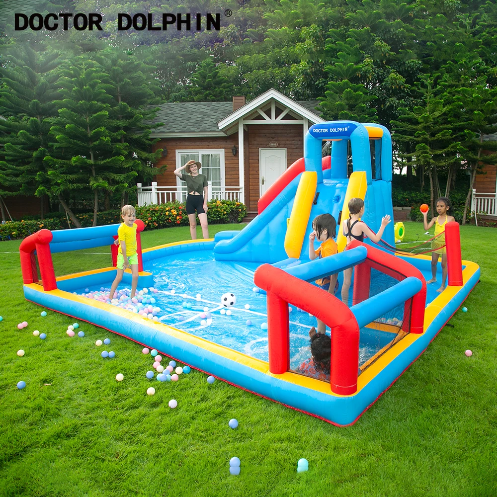 Doctor Dolphin EN71 Inflatable Bounce Animal Commercial Bouncy House With