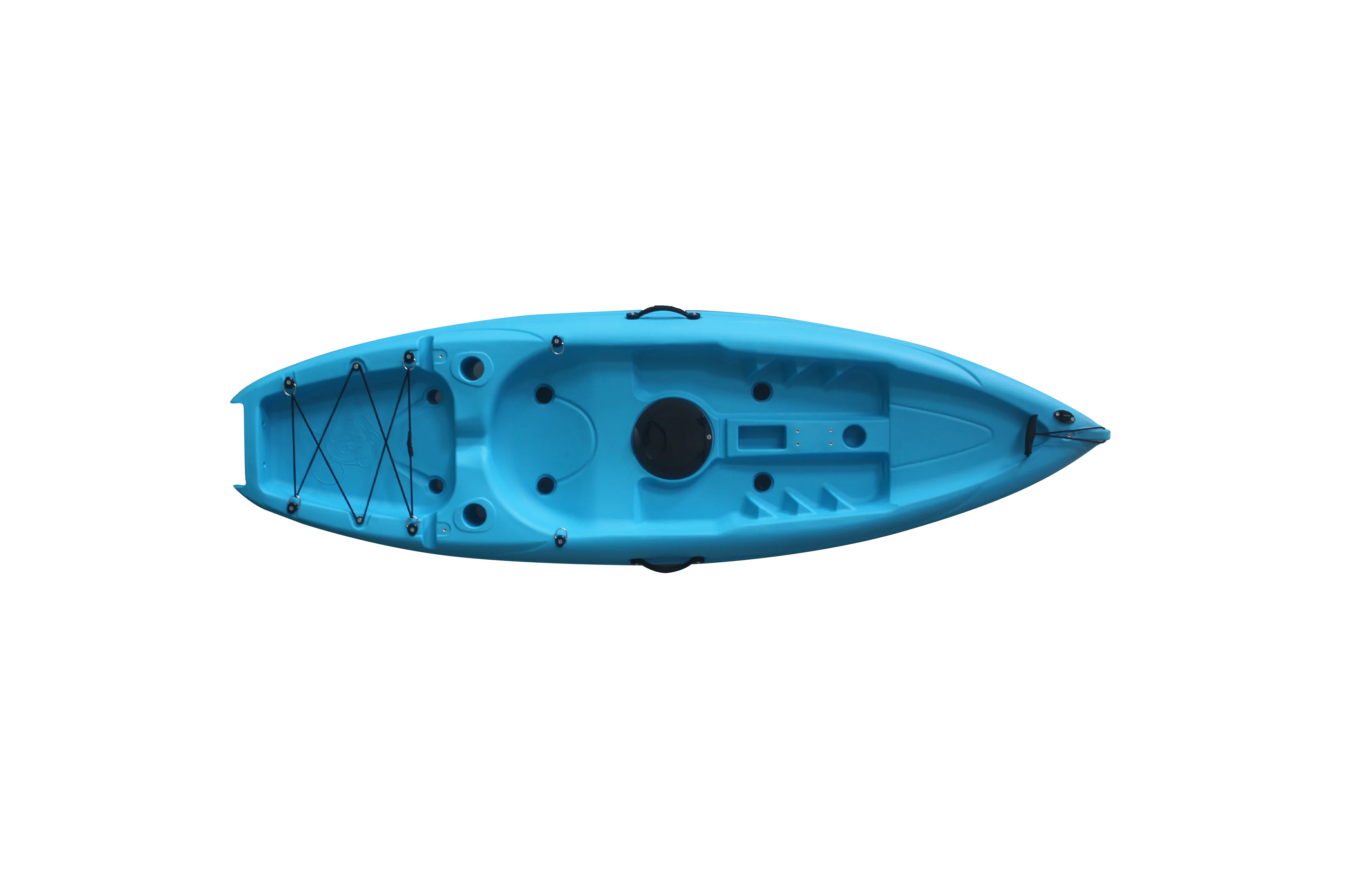 Woowave 2.2m High Quality 1 Person Kayak Family Fishing Plastic Kayak with Kayak Seat